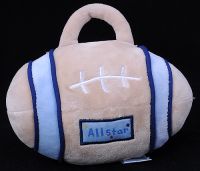 Carters Child of Mine All Star Football Plush Lovey Rattle